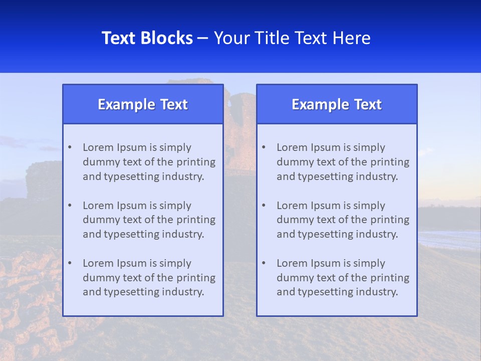 Condition Remote Home PowerPoint Template
