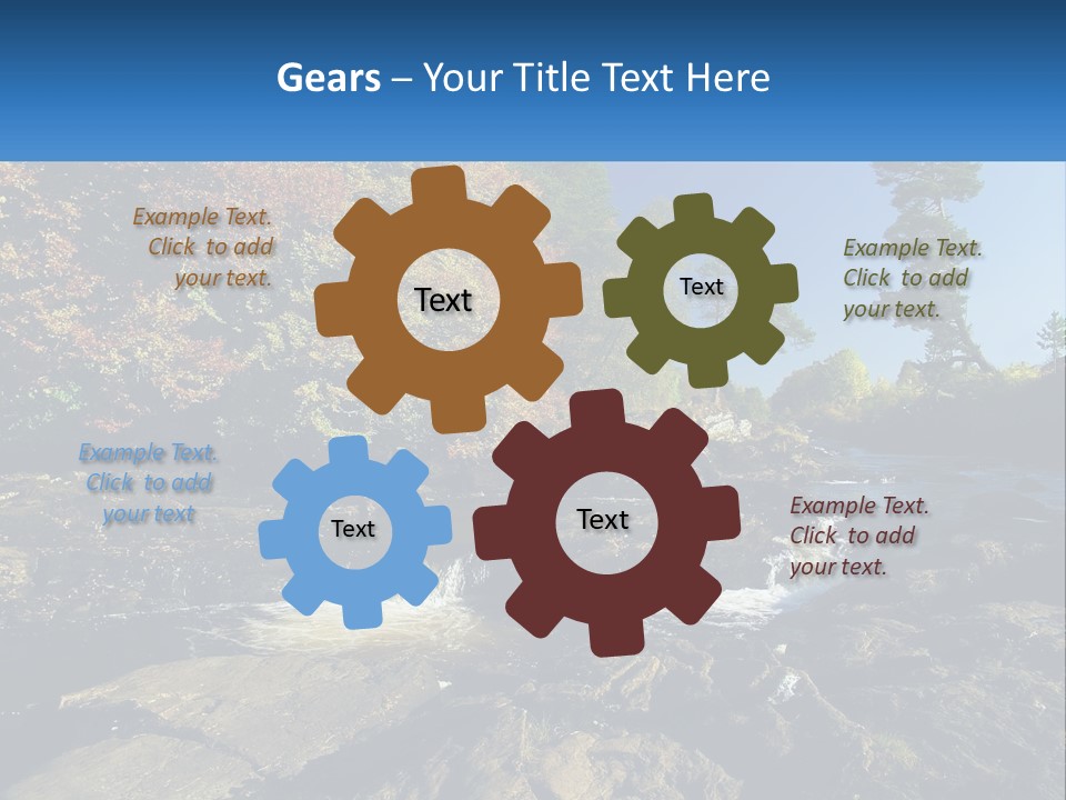 Air Cold Power PowerPoint Template