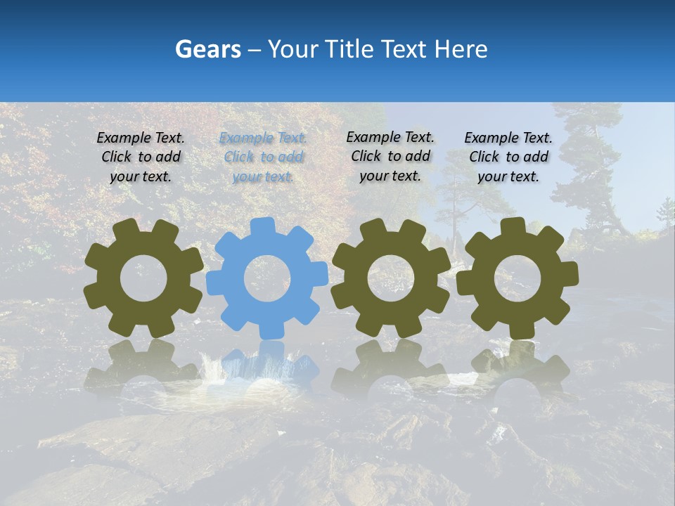 Air Cold Power PowerPoint Template