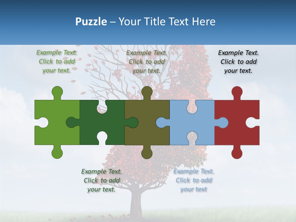 Air System White PowerPoint Template