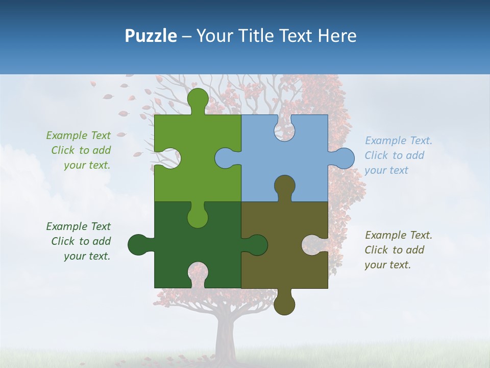 Air System White PowerPoint Template