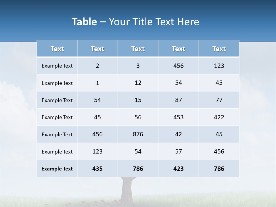 Air System White PowerPoint Template