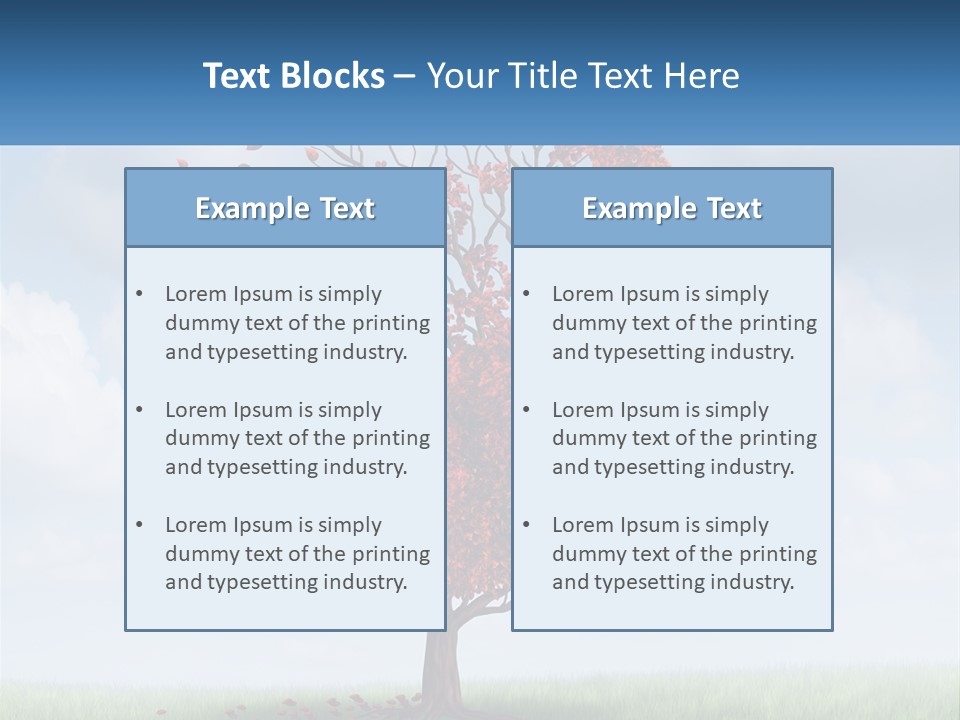 Air System White PowerPoint Template