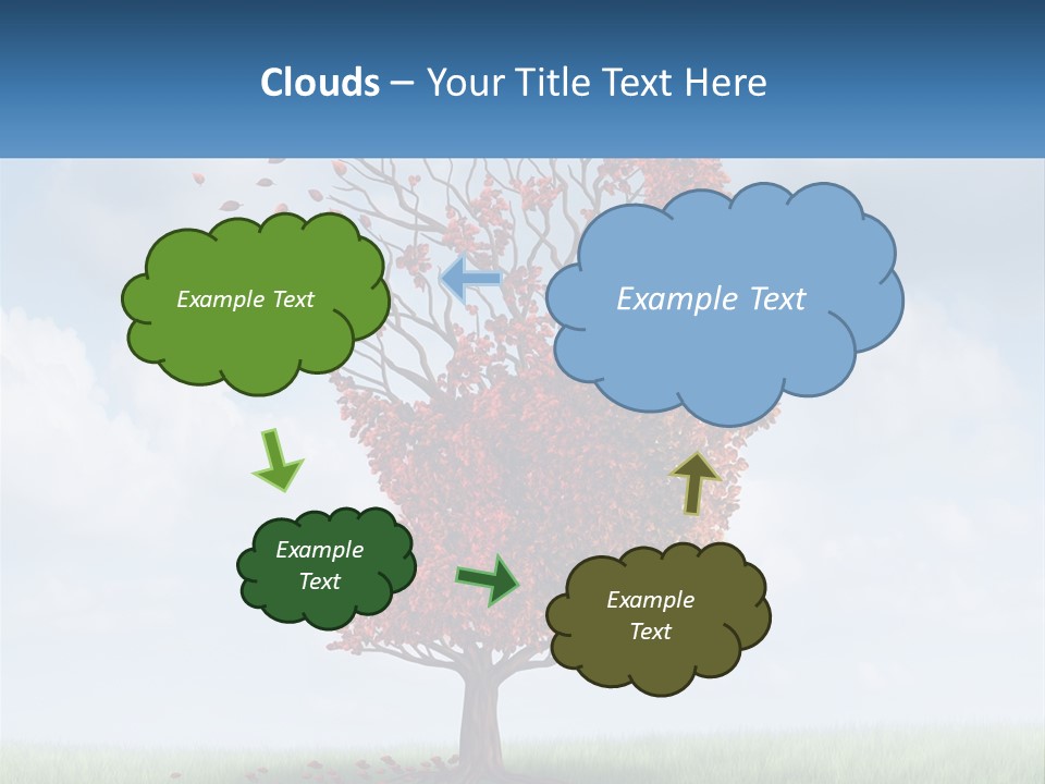 Air System White PowerPoint Template
