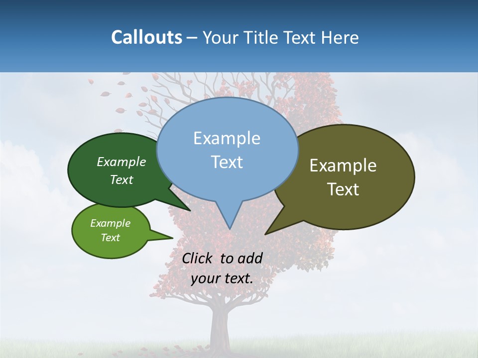 Air System White PowerPoint Template