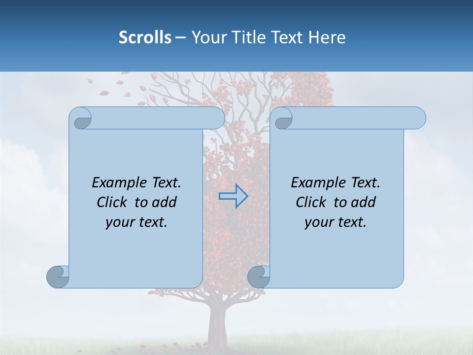 Air System White PowerPoint Template