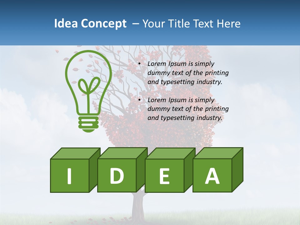 Air System White PowerPoint Template