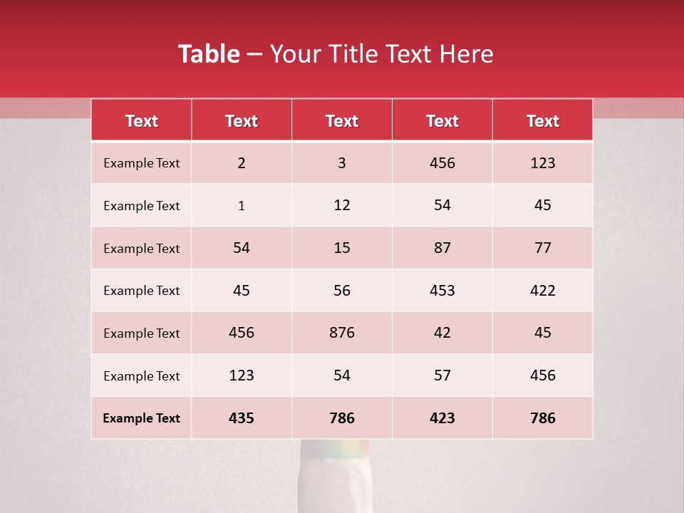 Supply Cool Temperature PowerPoint Template