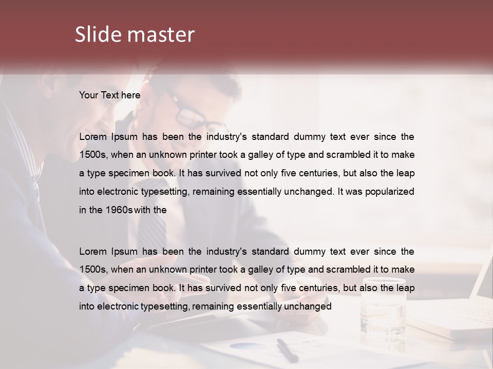 Heat Electricity System PowerPoint Template