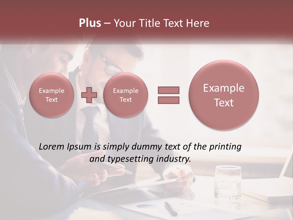 Heat Electricity System PowerPoint Template