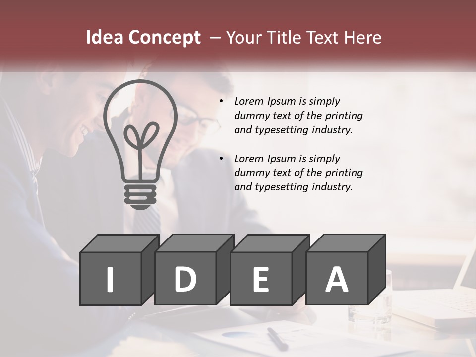 Heat Electricity System PowerPoint Template