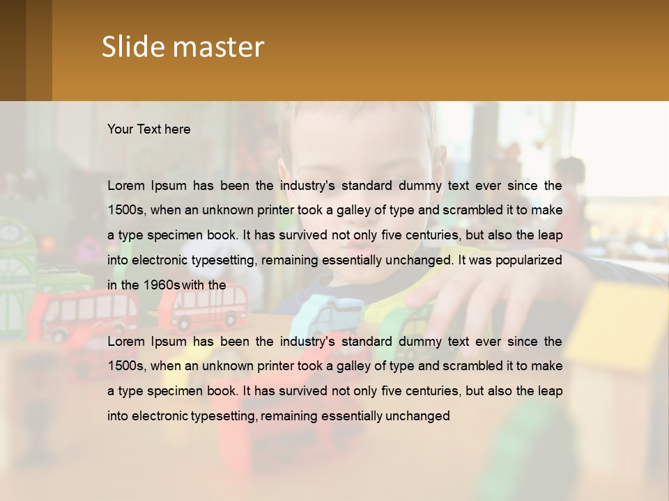 Equipment Cold Power PowerPoint Template