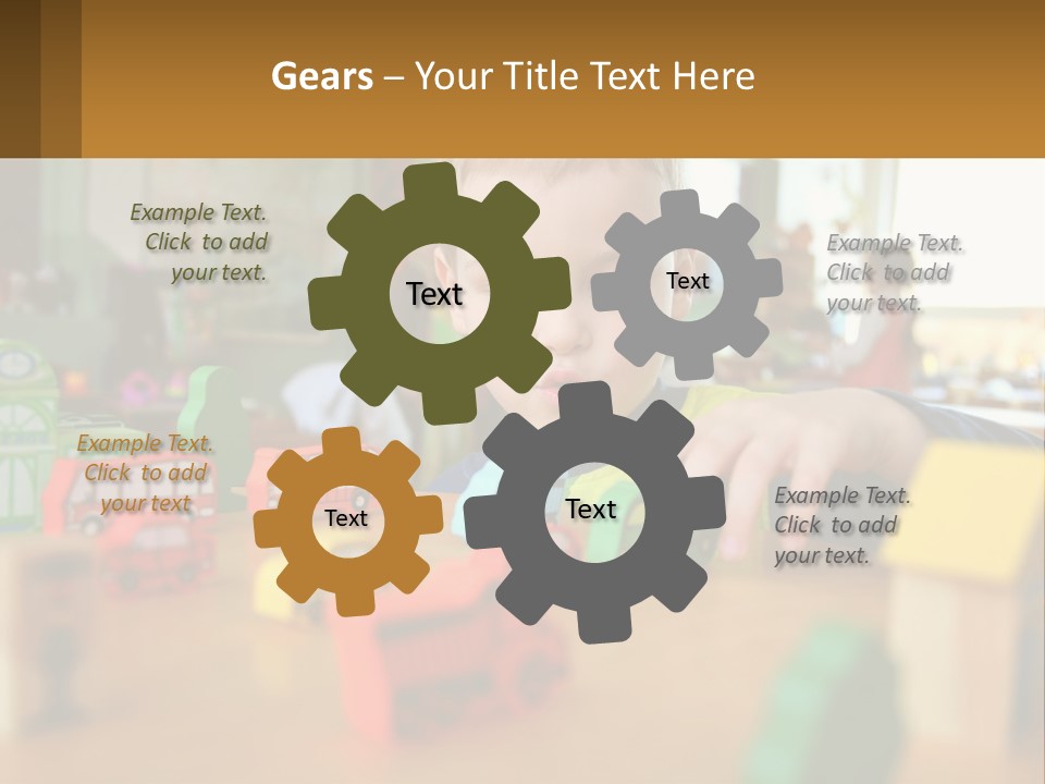 Equipment Cold Power PowerPoint Template