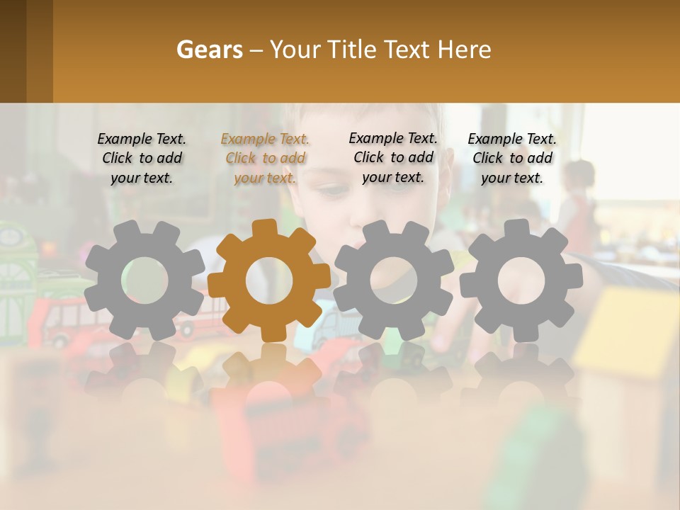 Equipment Cold Power PowerPoint Template