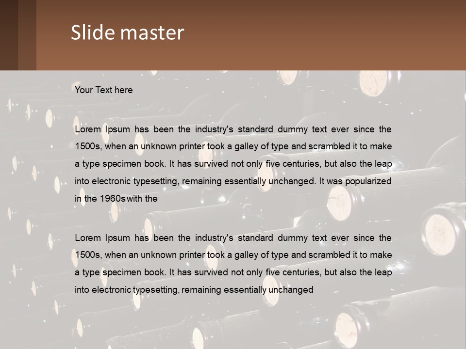 Climate Unit House PowerPoint Template