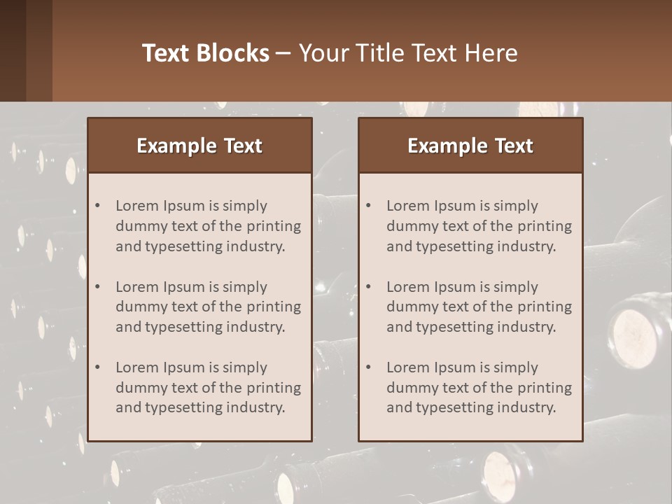 Climate Unit House PowerPoint Template
