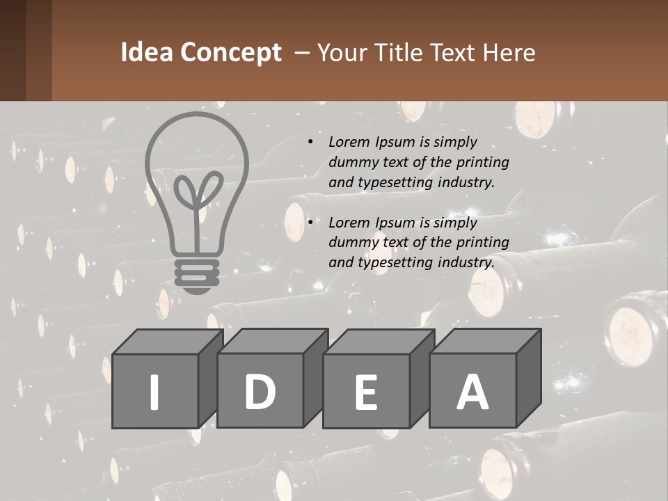 Climate Unit House PowerPoint Template