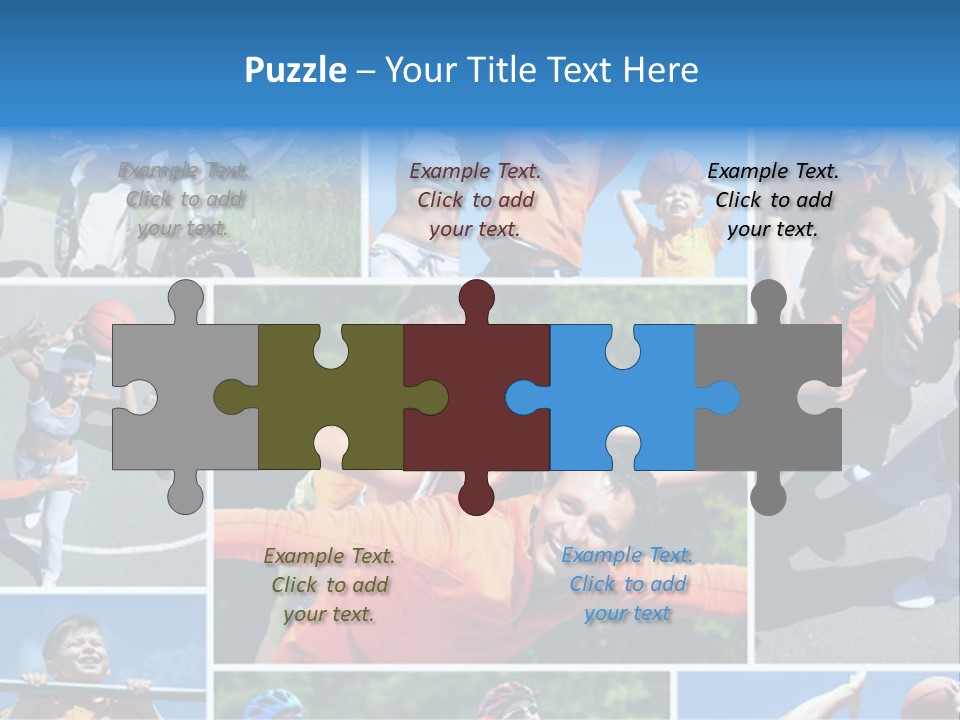 Technology Conditioner Equipment PowerPoint Template
