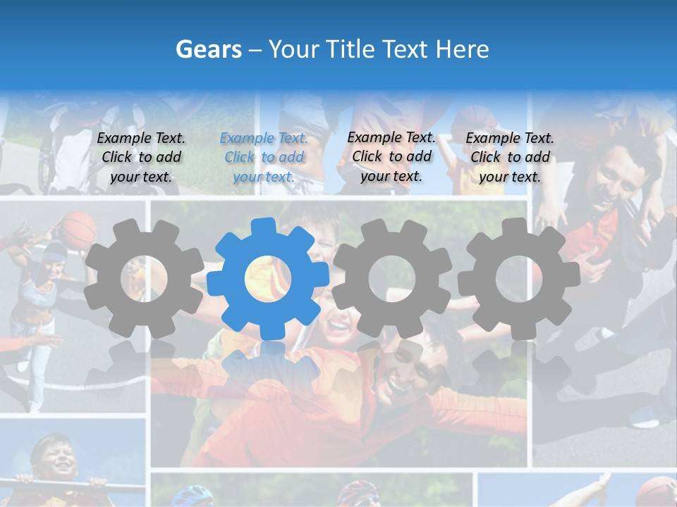Technology Conditioner Equipment PowerPoint Template