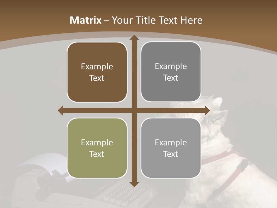 White Air Industry PowerPoint Template