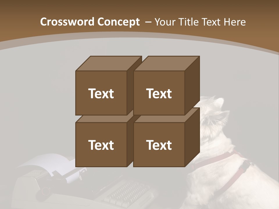 White Air Industry PowerPoint Template