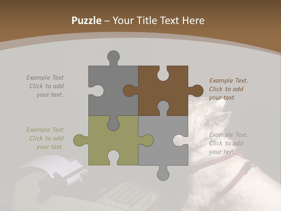 White Air Industry PowerPoint Template