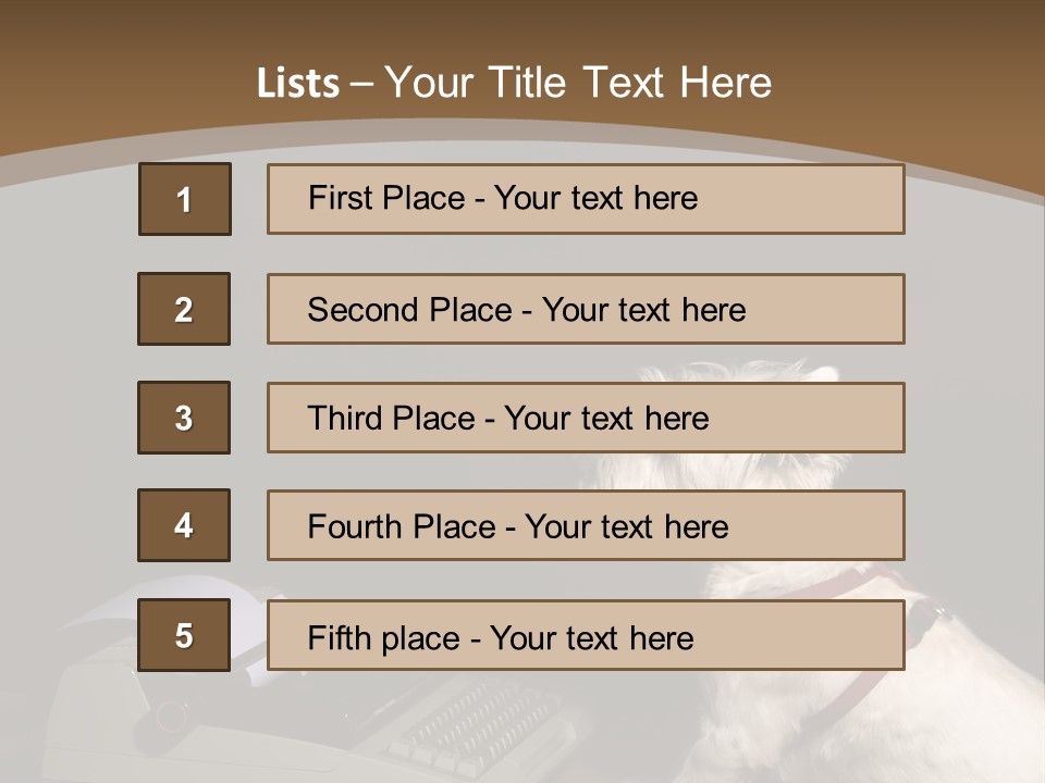White Air Industry PowerPoint Template