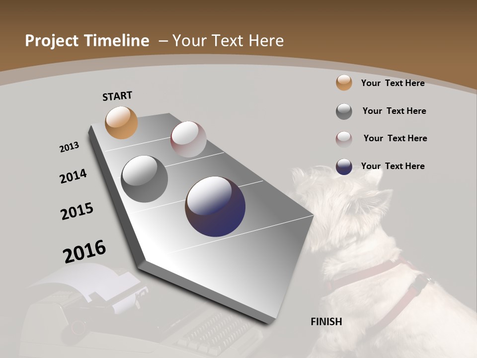 White Air Industry PowerPoint Template