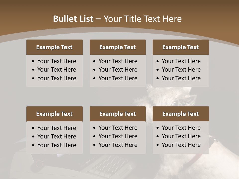 White Air Industry PowerPoint Template