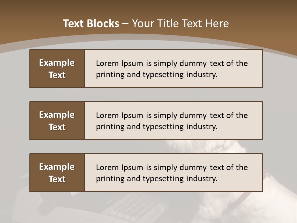 White Air Industry PowerPoint Template