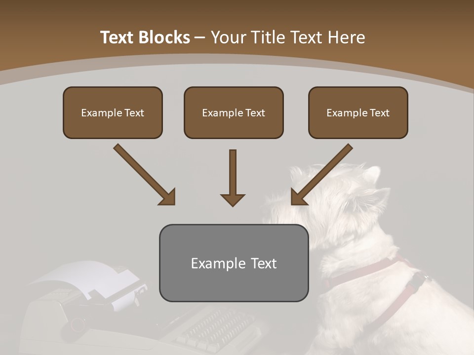 White Air Industry PowerPoint Template