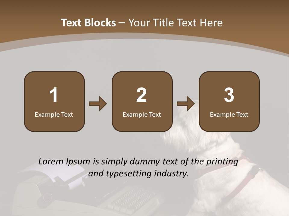 White Air Industry PowerPoint Template