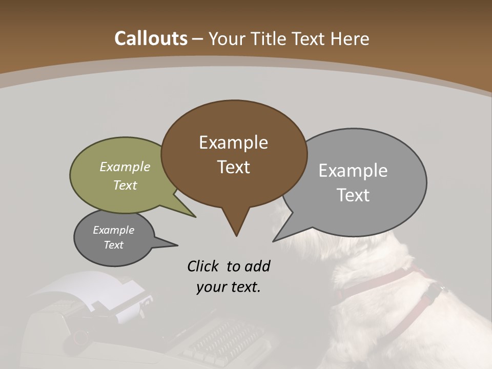 White Air Industry PowerPoint Template