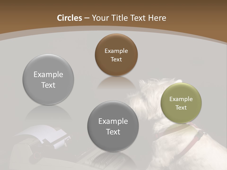 White Air Industry PowerPoint Template