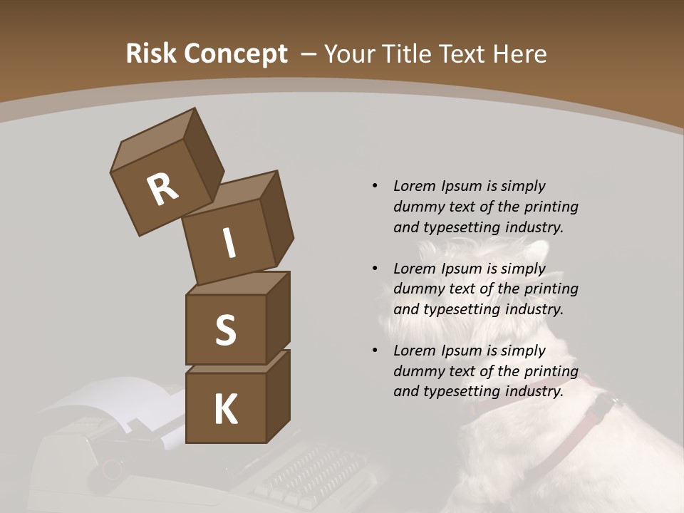 White Air Industry PowerPoint Template