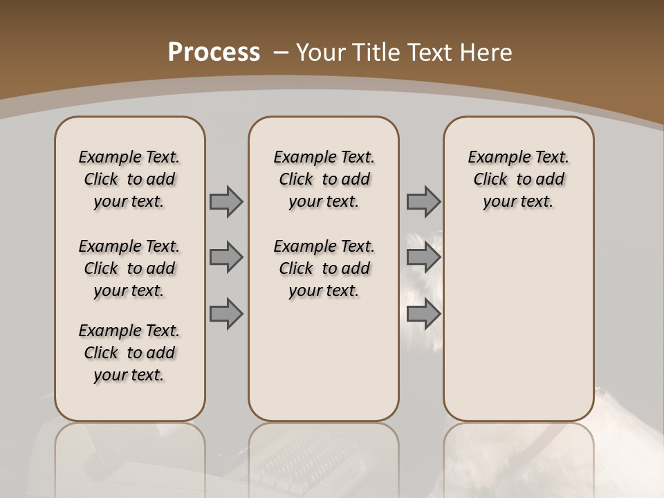 White Air Industry PowerPoint Template
