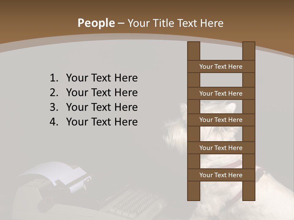 White Air Industry PowerPoint Template