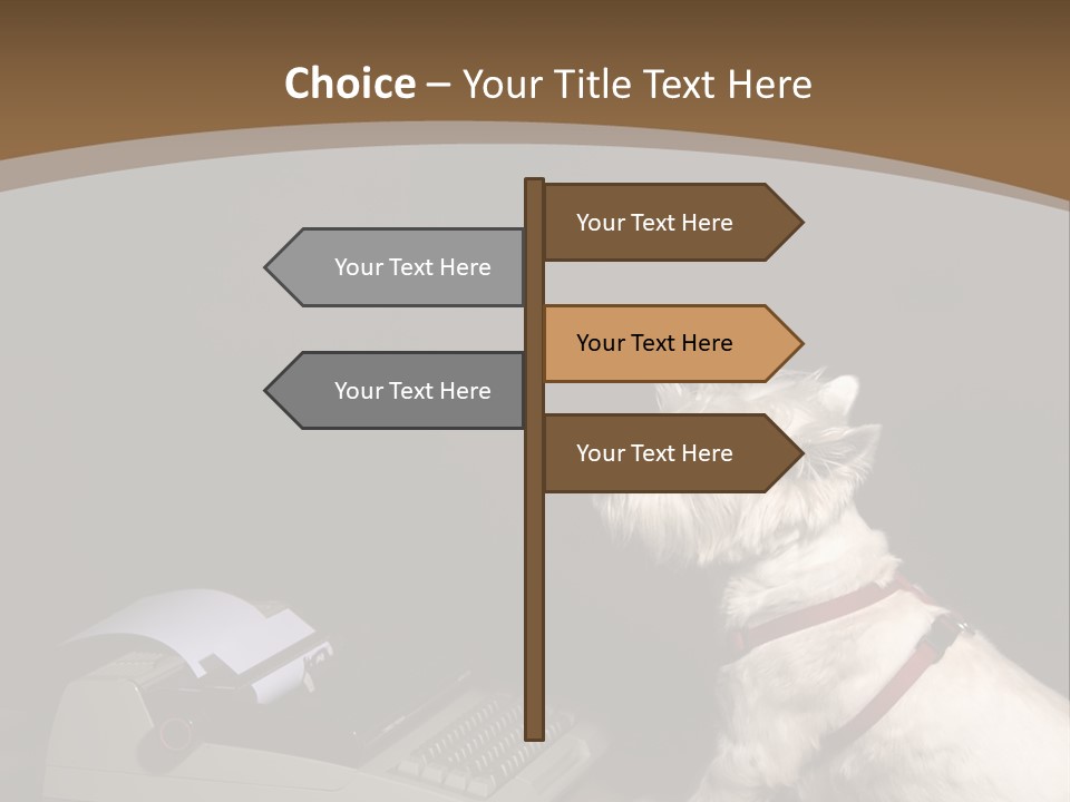 White Air Industry PowerPoint Template
