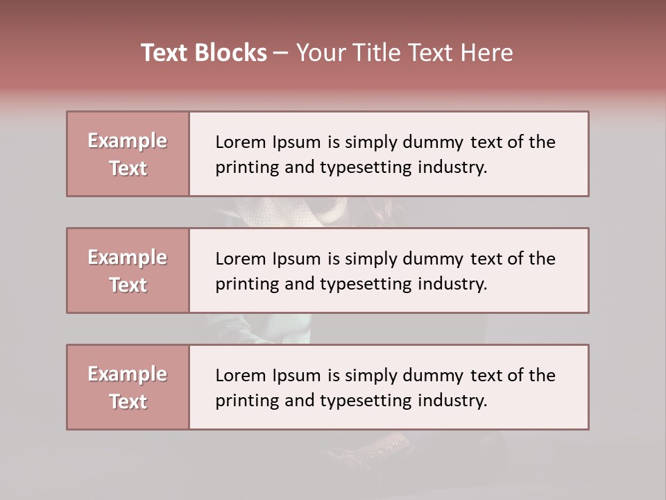 Electricity Equipment Part PowerPoint Template