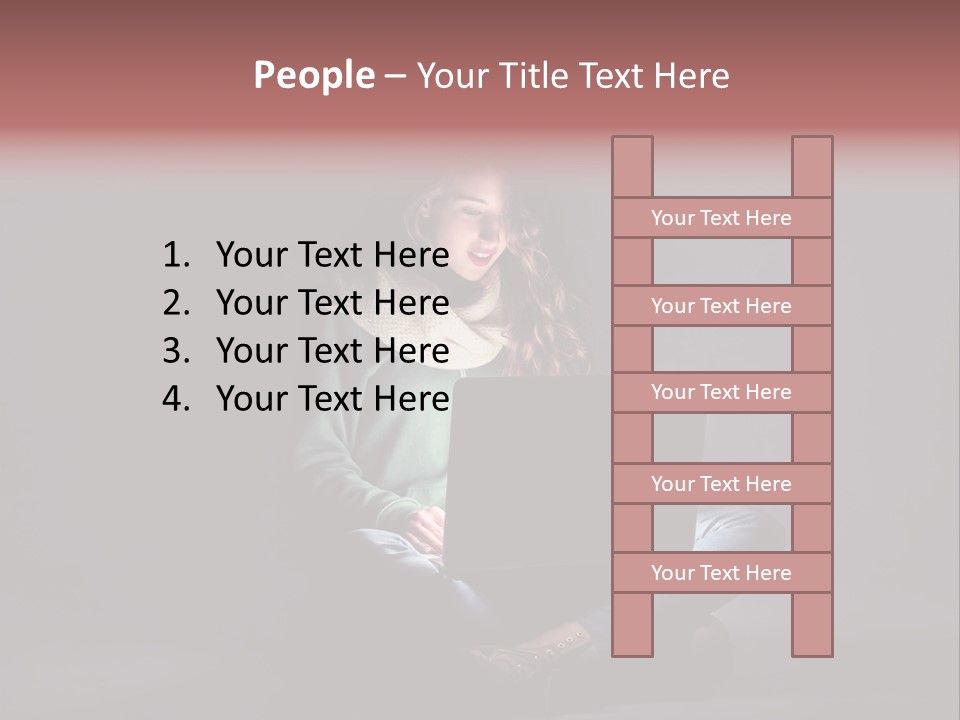 Electricity Equipment Part PowerPoint Template