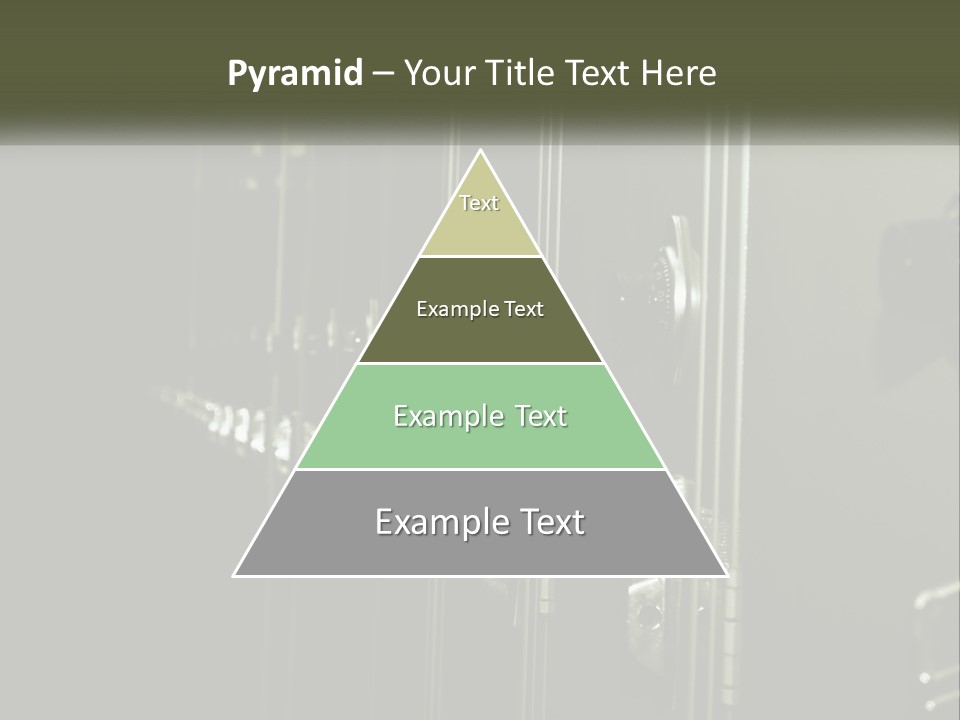 White Industry Part PowerPoint Template