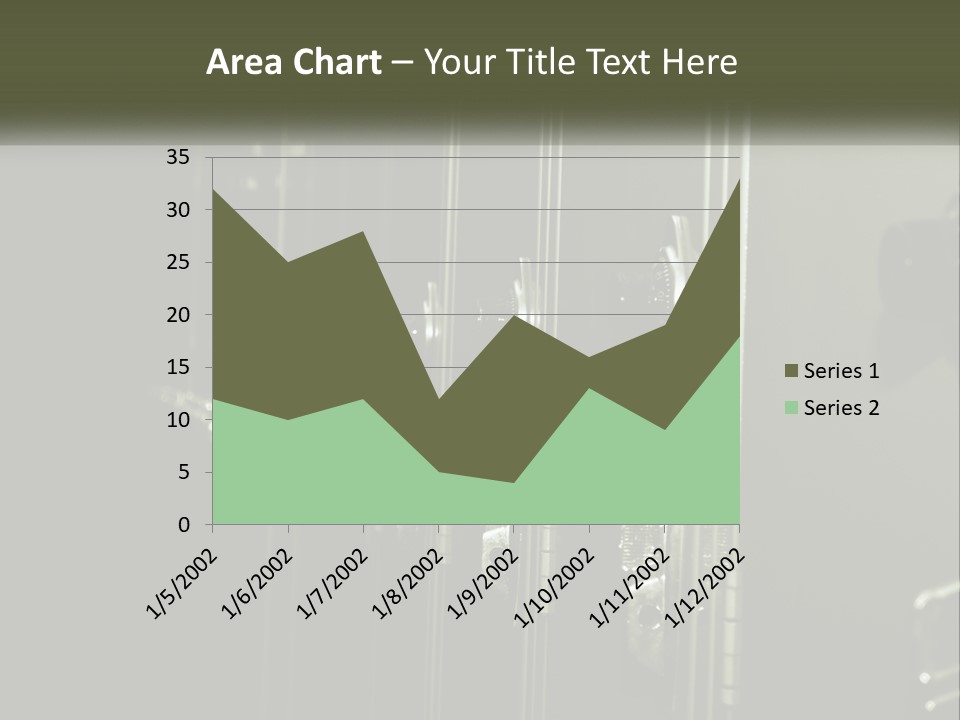 White Industry Part PowerPoint Template