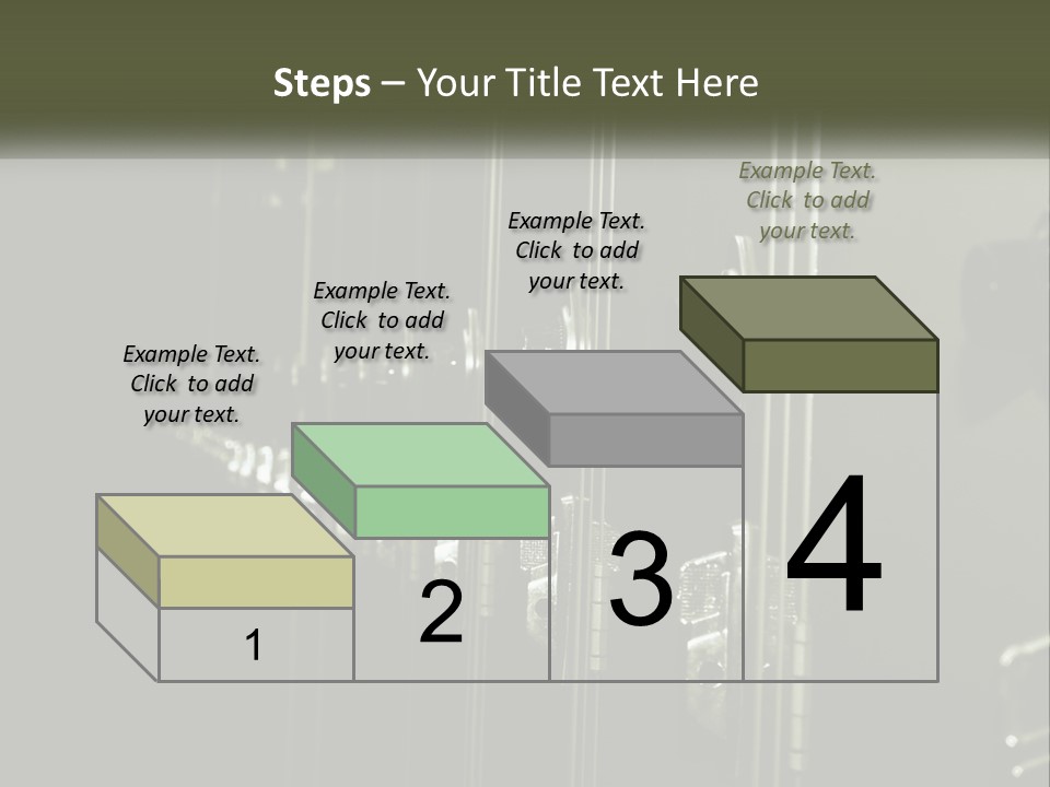 White Industry Part PowerPoint Template