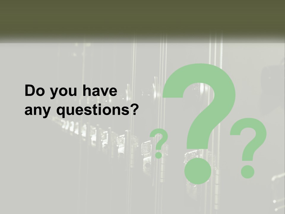 White Industry Part PowerPoint Template