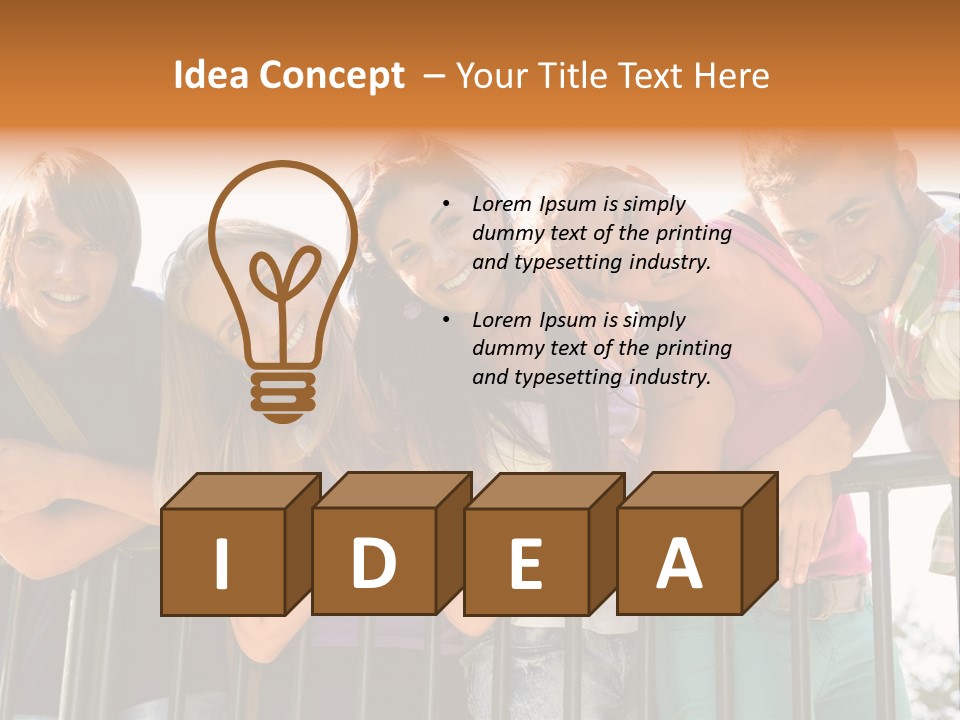 House Ventilation White PowerPoint Template