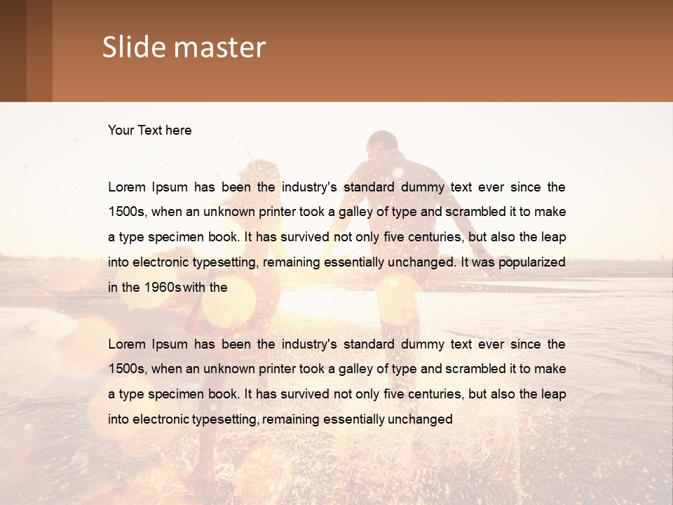 Equipment Electricity Switch PowerPoint Template