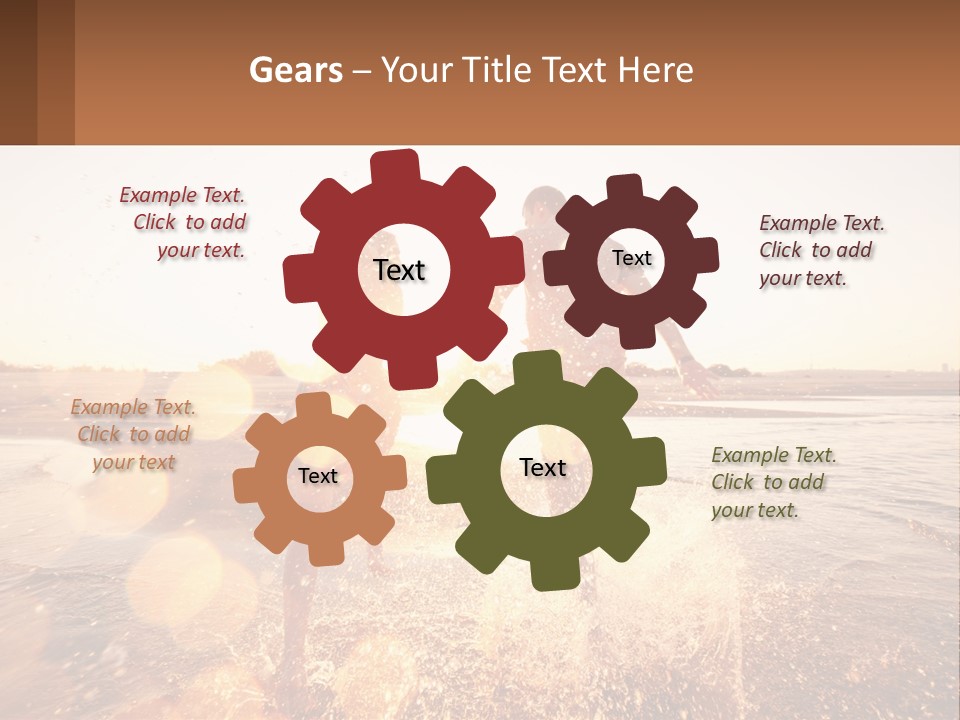 Equipment Electricity Switch PowerPoint Template