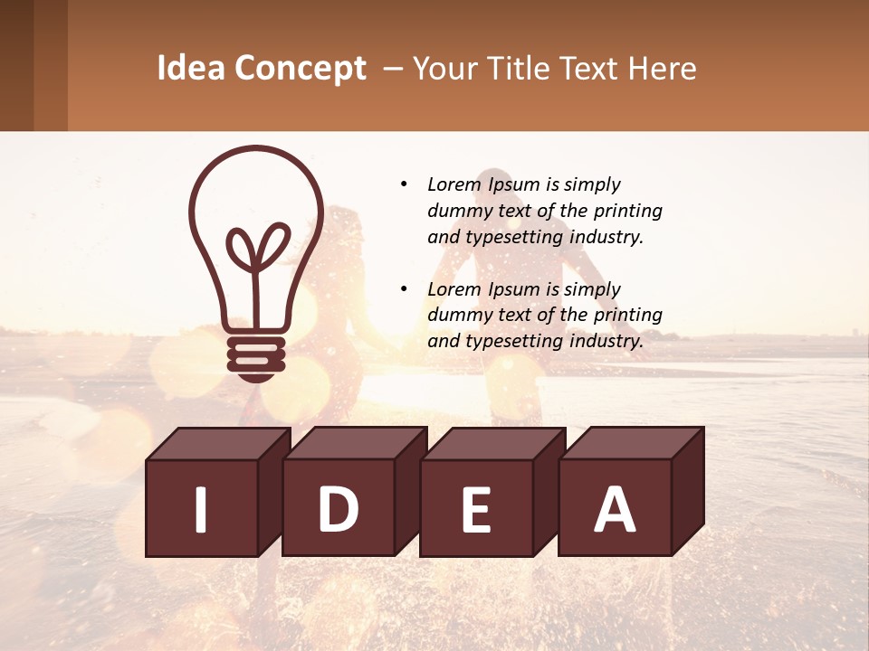 Equipment Electricity Switch PowerPoint Template