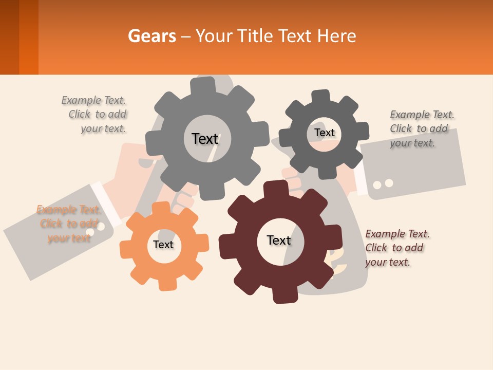 Cool Air System PowerPoint Template