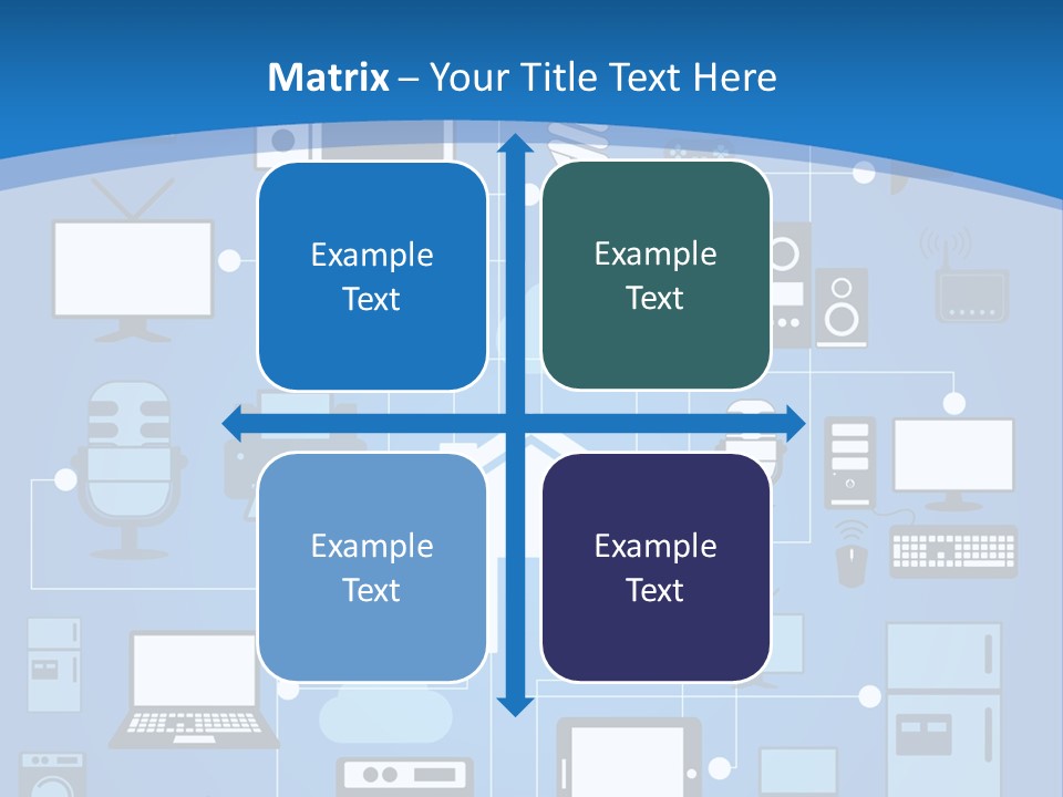 Condition House Electricity PowerPoint Template